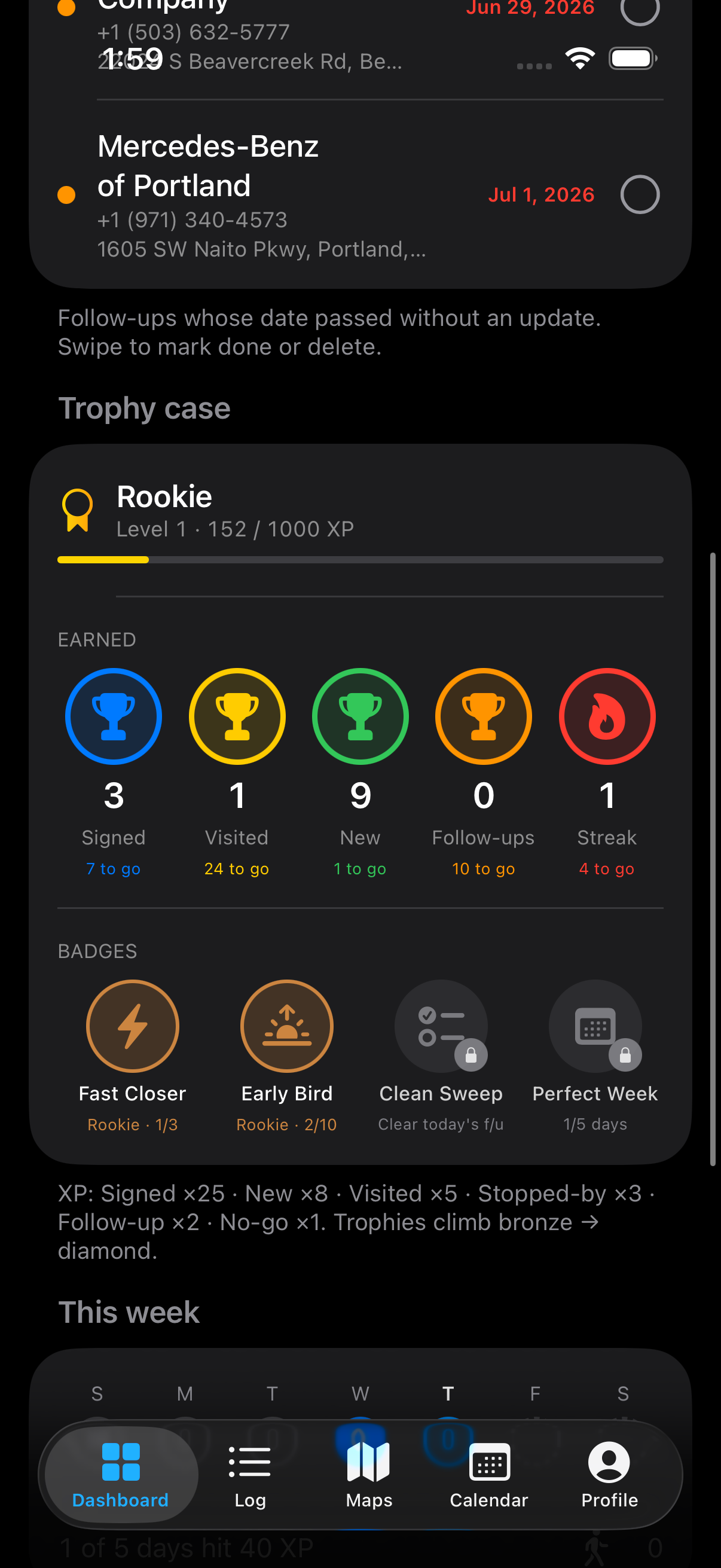 DealerMap trophy case